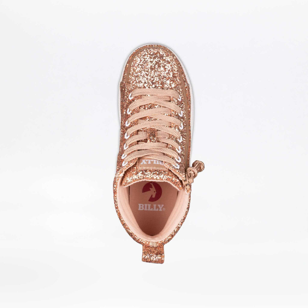 Rose Gold Glitz BILLY CS 2.0 High -Shoekid.ca