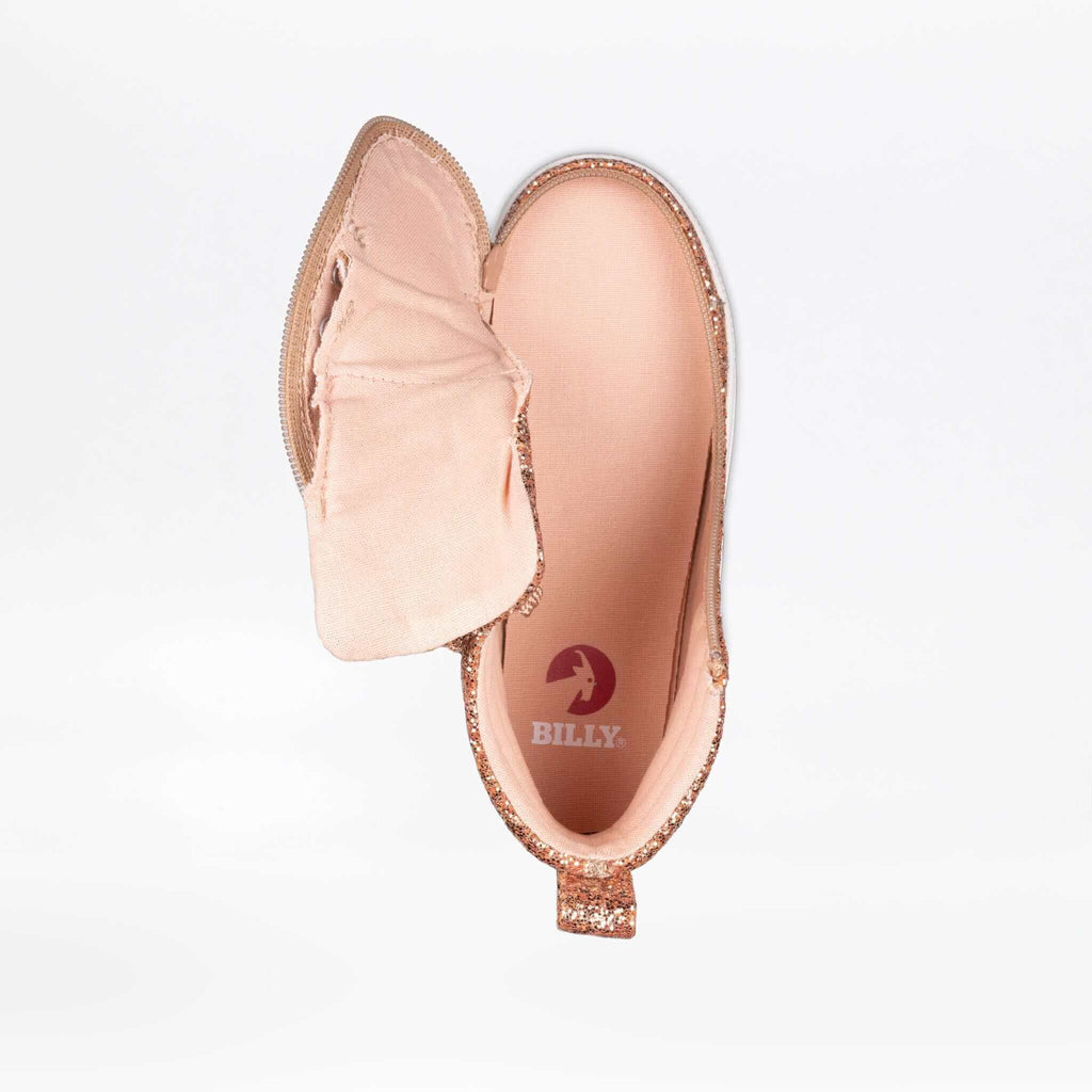Rose Gold Glitz BILLY CS 2.0 High -Shoekid.ca