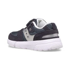 Saucony Jazz Lite 2.0 Navy Boys Running Shoes - ShoeKid.ca