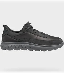 GEOX Spherica Plus A Leather - Graphite - Men's