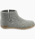 Glerups Boot Women's - Grey, Leather Sole