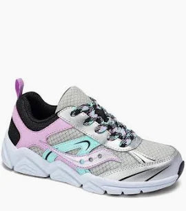 Saucony Flash XT - Silver/Black - Girls'