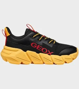 GEOX Flexyper Fast A - Black/Yellow - Boys'