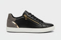 GEOX Blomiee E - Black/Light Gold