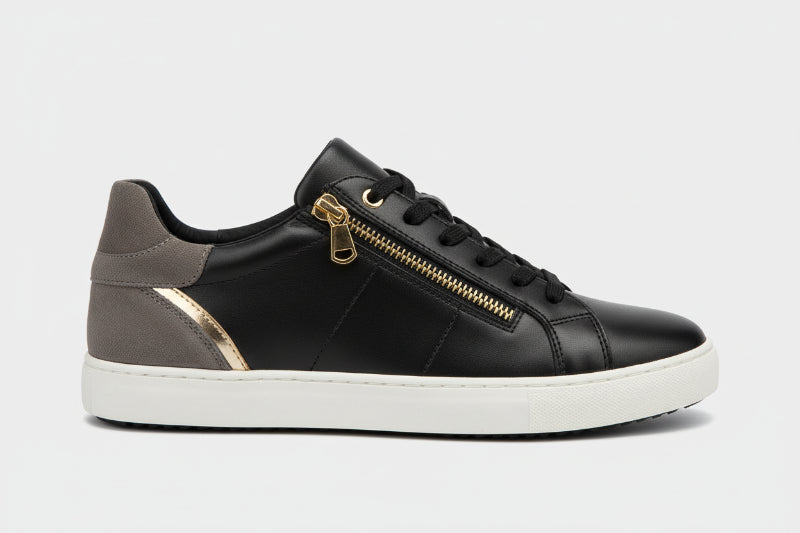 GEOX Blomiee E - Black/Light Gold