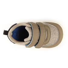 Stride Rite Boys Hayden Khaki Baby 360 Toddler Sneaker