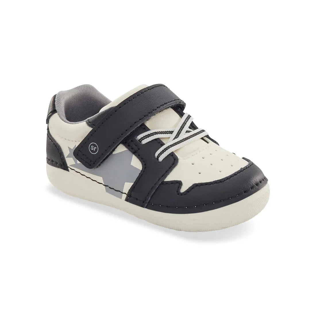 Toddler Stride Rite SM Waverly Sneaker – Black/White