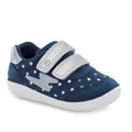 Stride Rite Girls Kennedy Infant/Toddler Navy First Walker Shoes - shoekid.ca