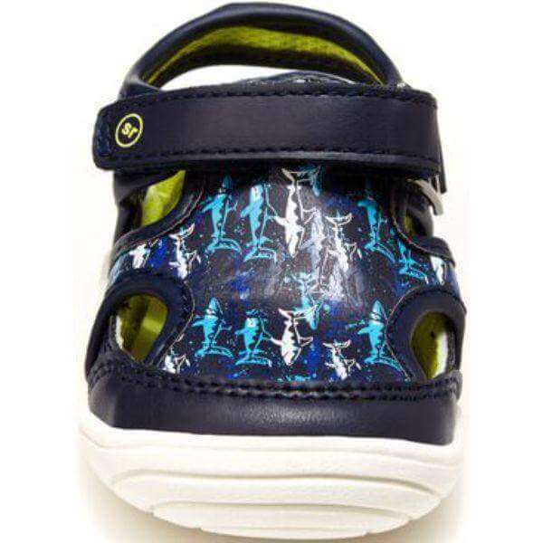 Stride Rite Wave Blue Infant/Toddler Sandals (Water Friendly/Machine Washable) - ShoeKid.ca