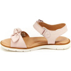 Stride Rite Whitney Girls Leather Milk Pink Dress Sandals - ShoeKid.ca