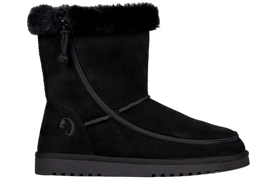 Women's Black BILLY Cozy Boots -Shoekid.ca