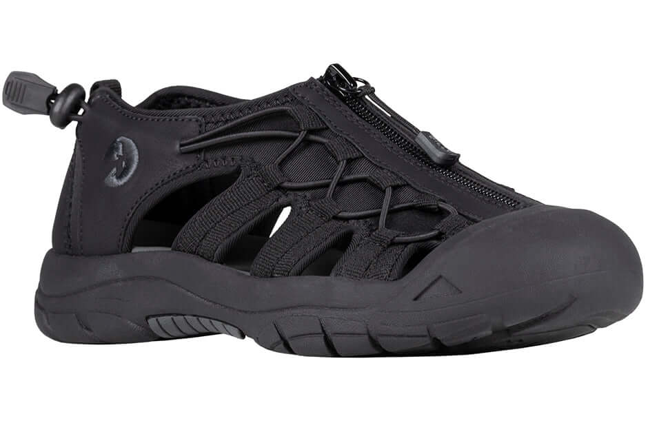 Women's Black to the Floor BILLY River Sandals -Shoekid.ca