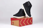 Women's Black/Charcoal BILLY Cuffs -Shoekid.ca