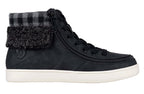 Women's Black/Charcoal BILLY Cuffs -Shoekid.ca