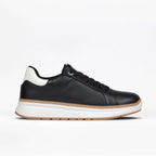 Women's Black Leather BILLY Comfort Luxe -Shoekid.ca