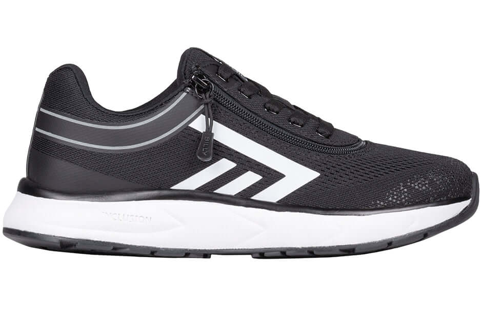 Women's Black/White BILLY Sport Inclusion Athletic Sneakers -Shoekid.ca