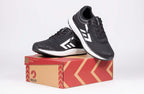 Women's Black/White BILLY Sport Inclusion Athletic Sneakers -Shoekid.ca