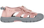 Women's Blush BILLY River Sandals, orthopedic shoes, AFO-compatible, faux leather, adjustable bungee, zipper, ankle support, wide-width. 