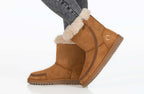 Women's Chestnut BILLY Cozy Boots -Shoekid.ca