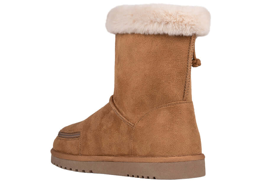 Women's Chestnut BILLY Cozy Boots -Shoekid.ca