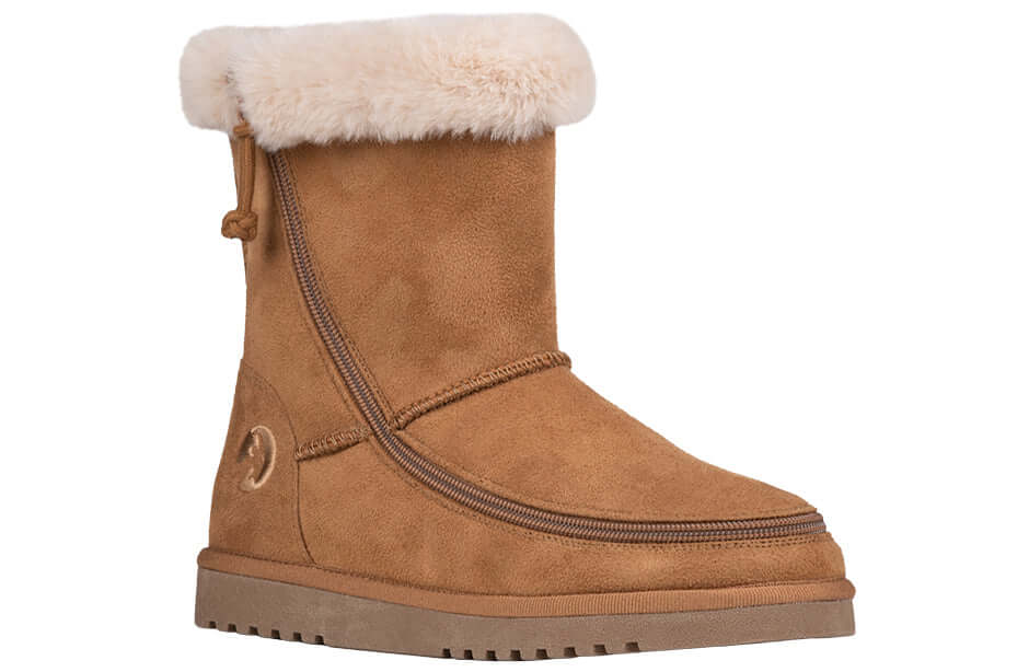 Women's Chestnut BILLY Cozy Boots -Shoekid.ca