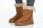 Women's Chestnut BILLY Cozy Boots -Shoekid.ca