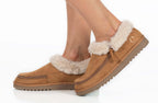Women's Chestnut BILLY Cozy Slippers -Shoekid.ca