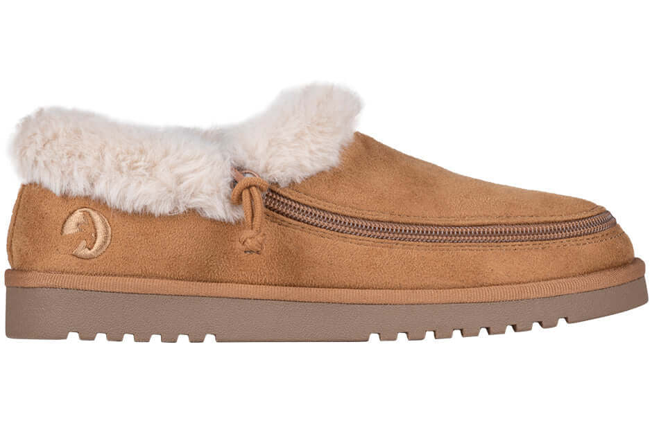 Women's Chestnut BILLY Cozy Slippers -Shoekid.ca