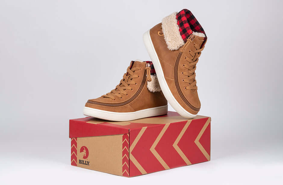 Women's Cognac BILLY Cuffs -Shoekid.ca