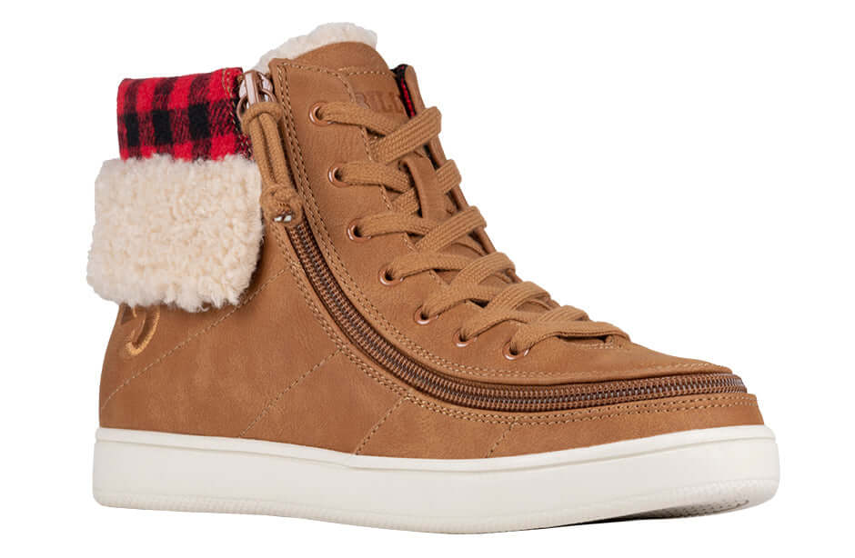 Women's Cognac BILLY Cuffs -Shoekid.ca
