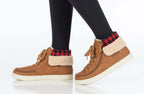 Women's Cognac BILLY Cuffs -Shoekid.ca