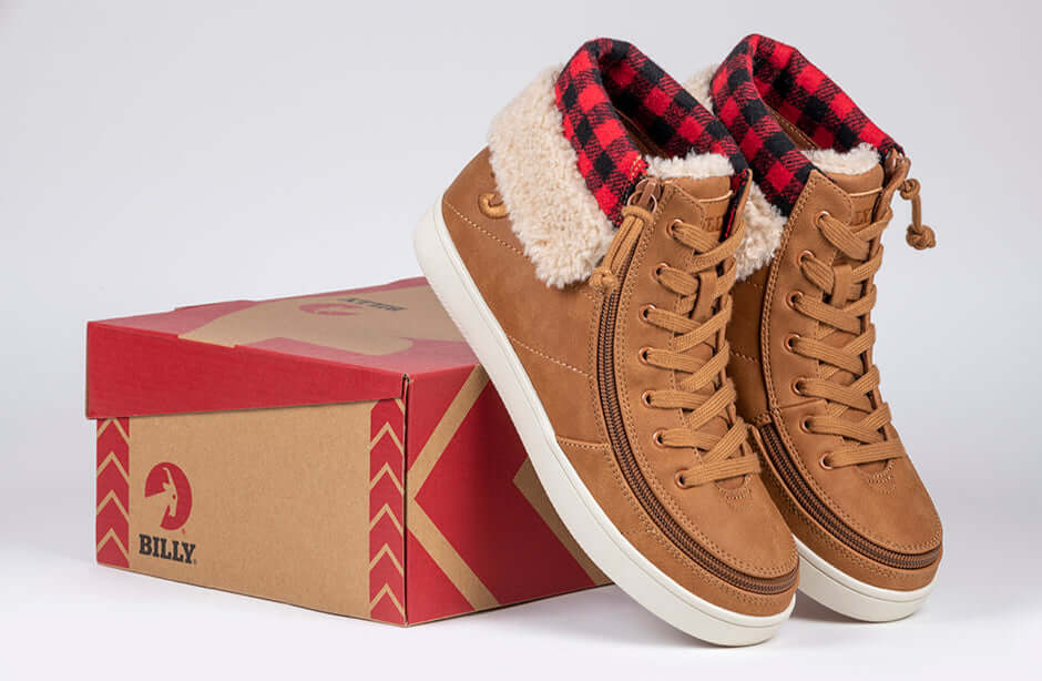 Women's Cognac BILLY Cuffs -Shoekid.ca