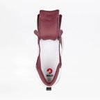 Women's White/Wine/Black BILLY Comfort DZ High -Shoekid.ca