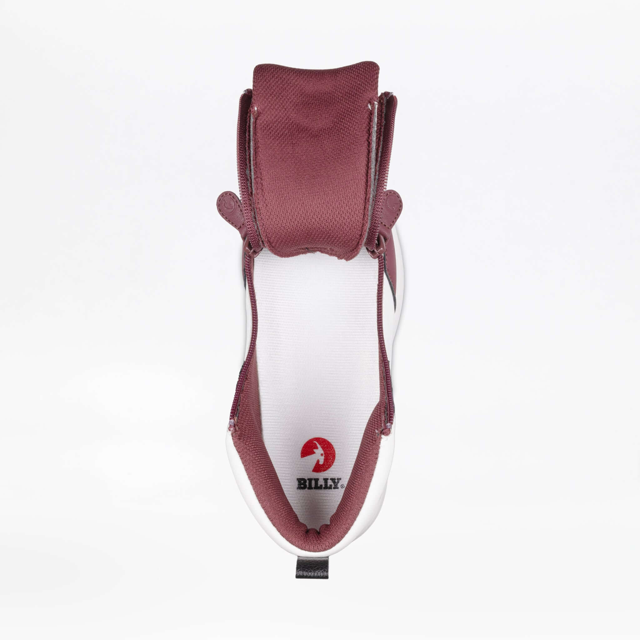 Women's White/Wine/Black BILLY Comfort DZ High -Shoekid.ca