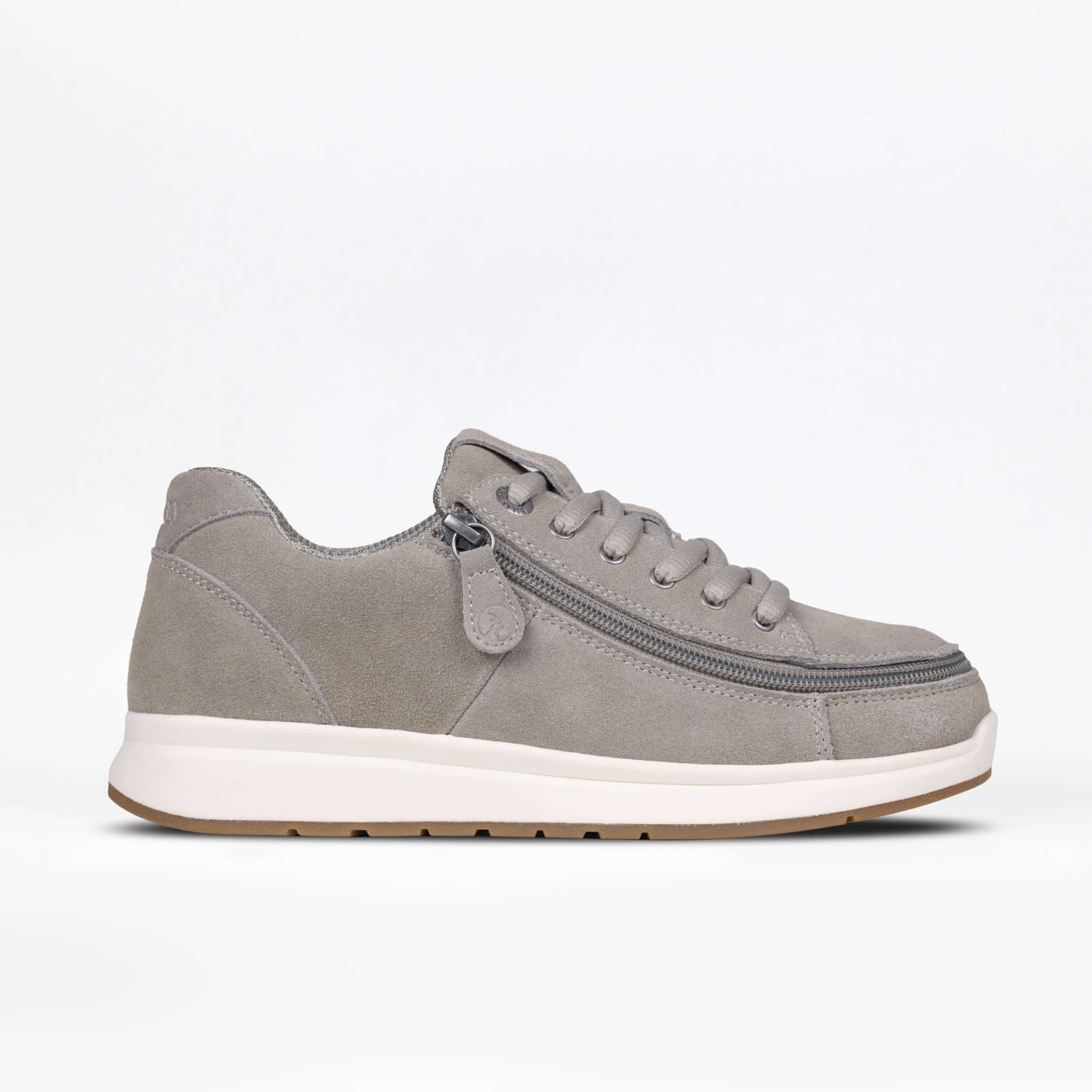 Women's Grey Suede BILLY Comfort Plush -Shoekid.ca