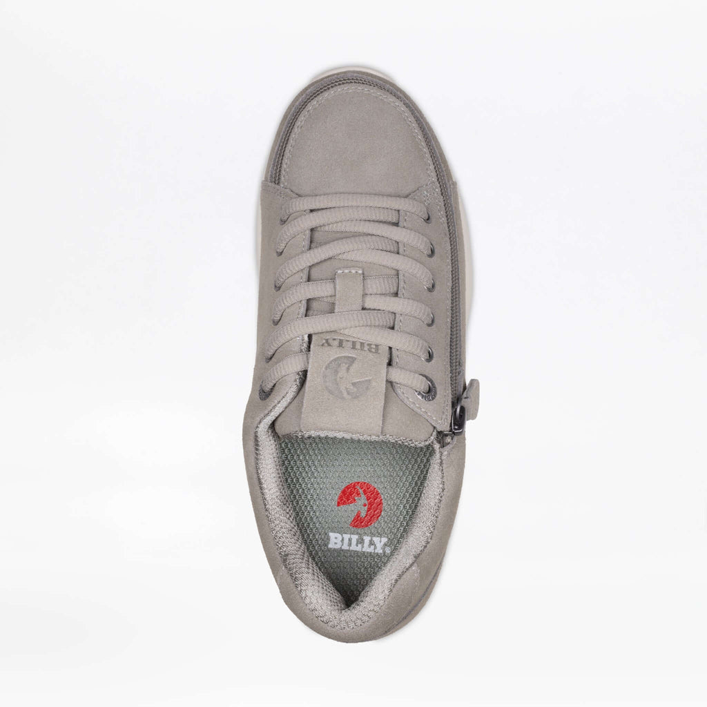 Women's Grey Suede BILLY Comfort Plush -Shoekid.ca