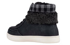 Women's Black/Charcoal BILLY Cuffs -Shoekid.ca