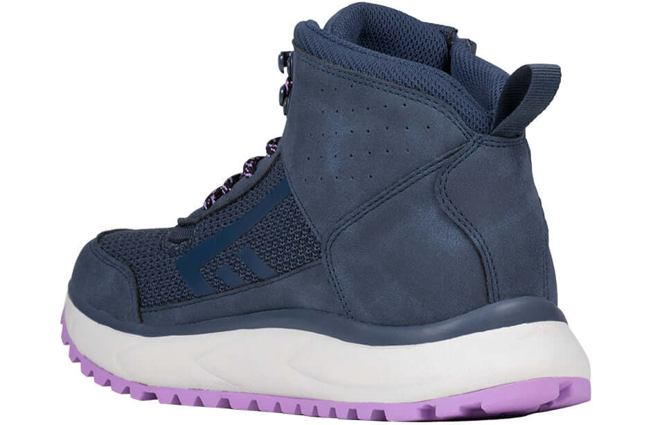 Women's Navy/Purple BILLY Inclusion Trail Boots -Shoekid.ca