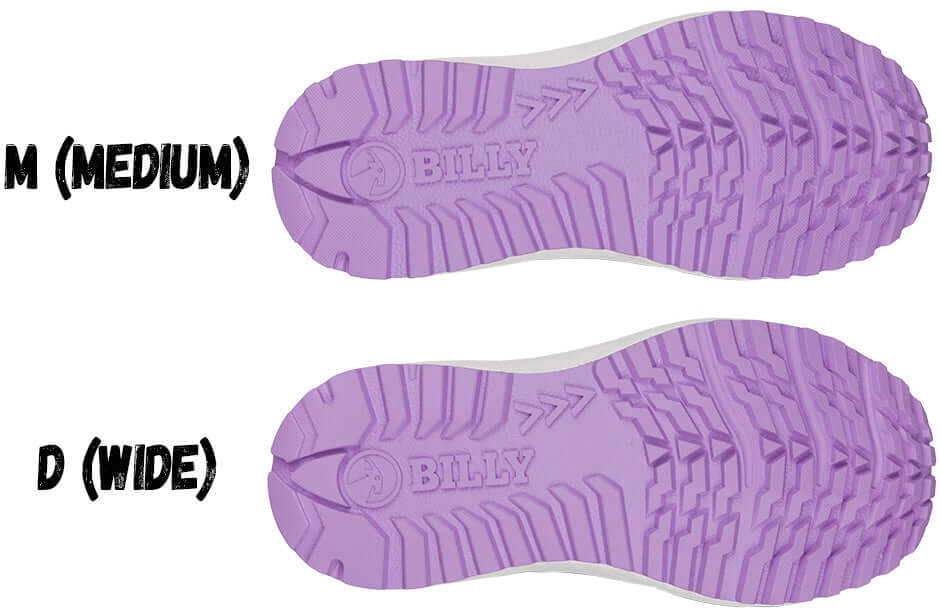 Women's Navy/Purple BILLY Inclusion Trail Boots -Shoekid.ca