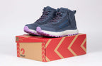 Women's Navy/Purple BILLY Inclusion Trail Boots -Shoekid.ca