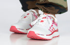 Women's Pink Marble BILLY Sport Inclusion Athletic Sneakers -Shoekid.ca