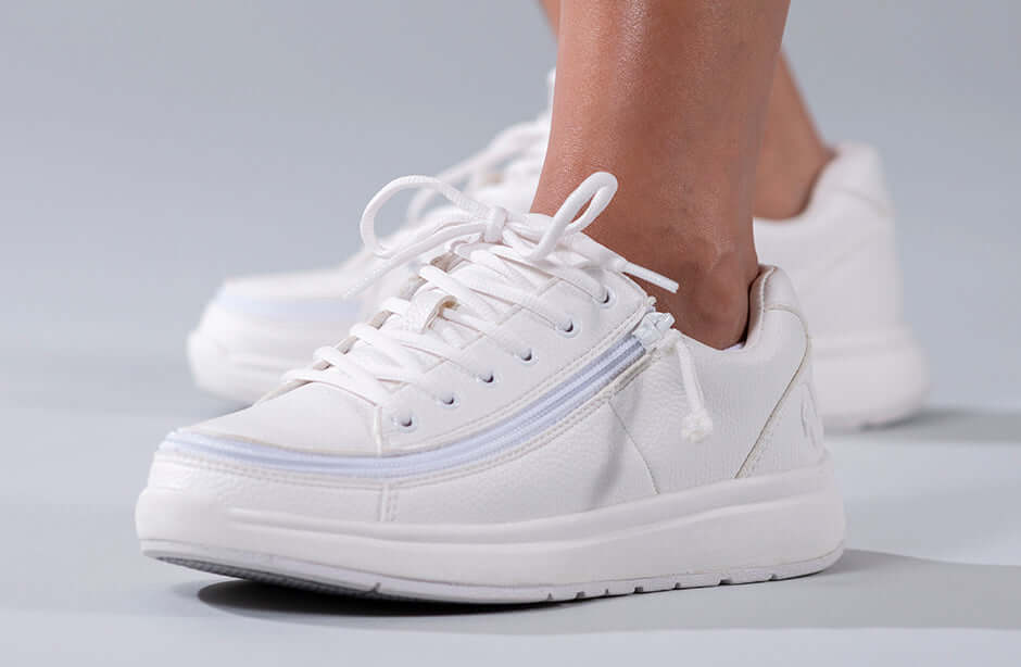 Women's White BILLY Work Comfort Lows (CPMA Approved) -Shoekid.ca