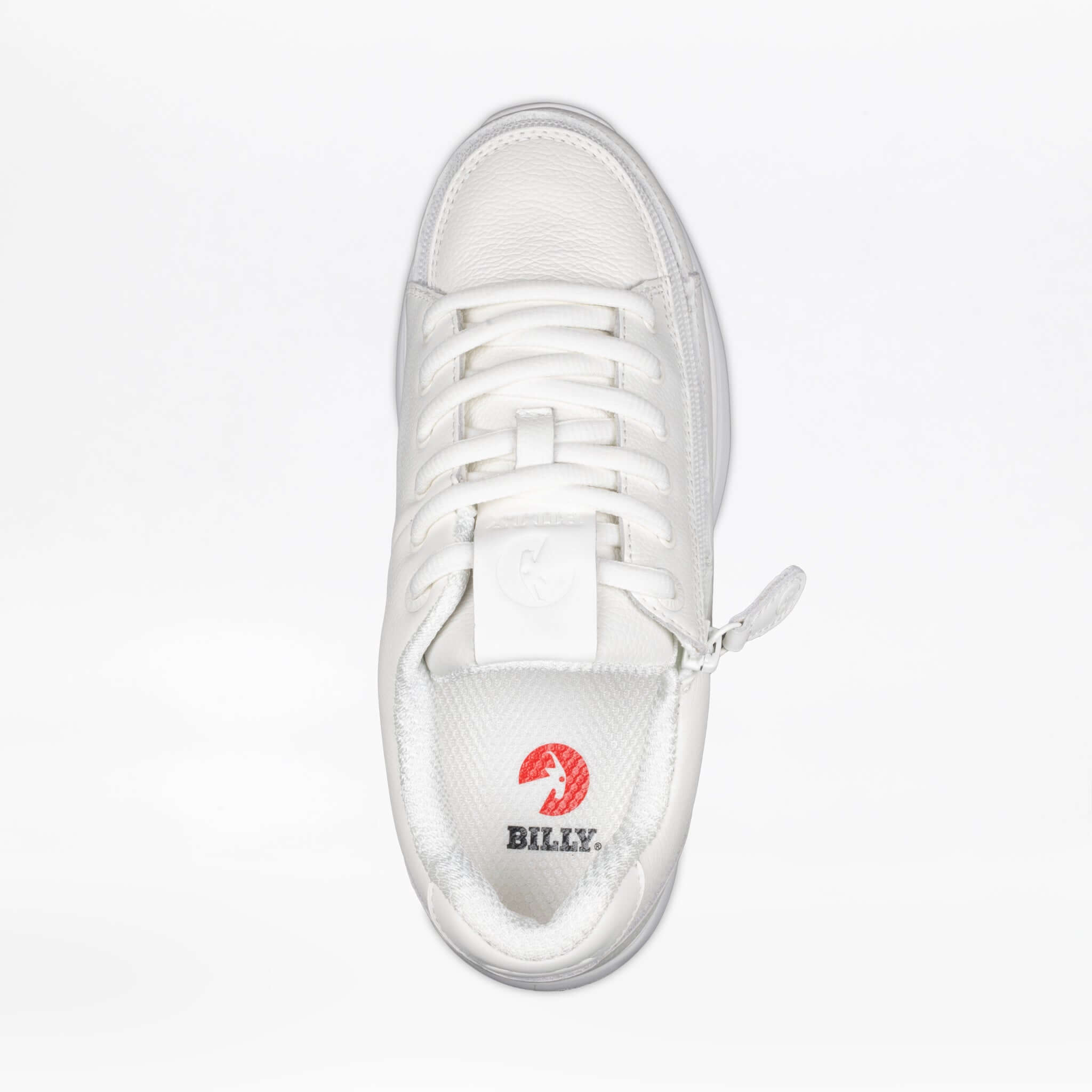 Women's White Leather BILLY Comfort Plush -Shoekid.ca