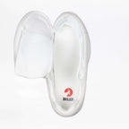 Women's White Leather BILLY Comfort Plush -Shoekid.ca