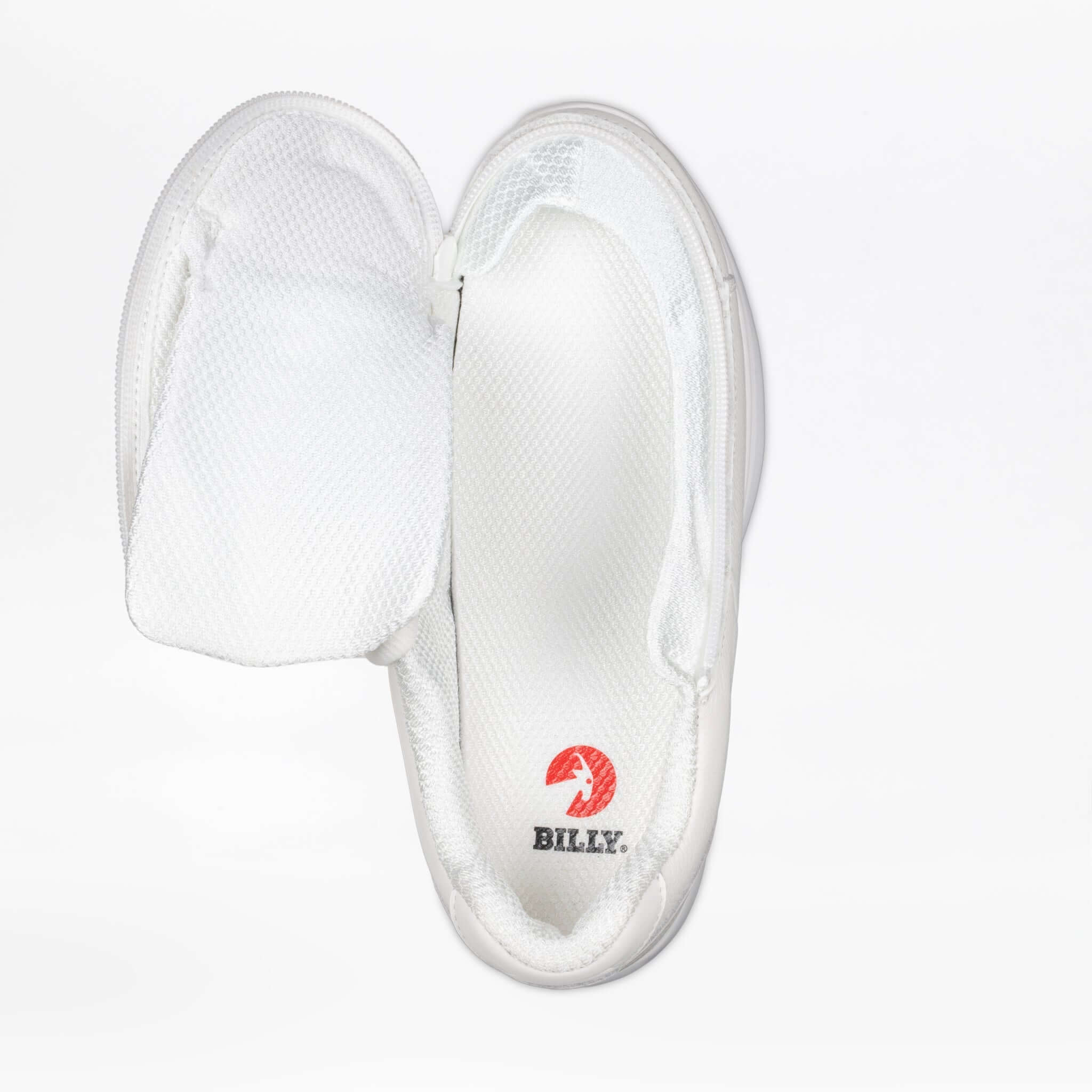 Women's White Leather BILLY Comfort Plush -Shoekid.ca