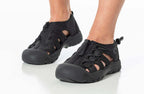 Women's Black to the Floor BILLY River Sandals -Shoekid.ca
