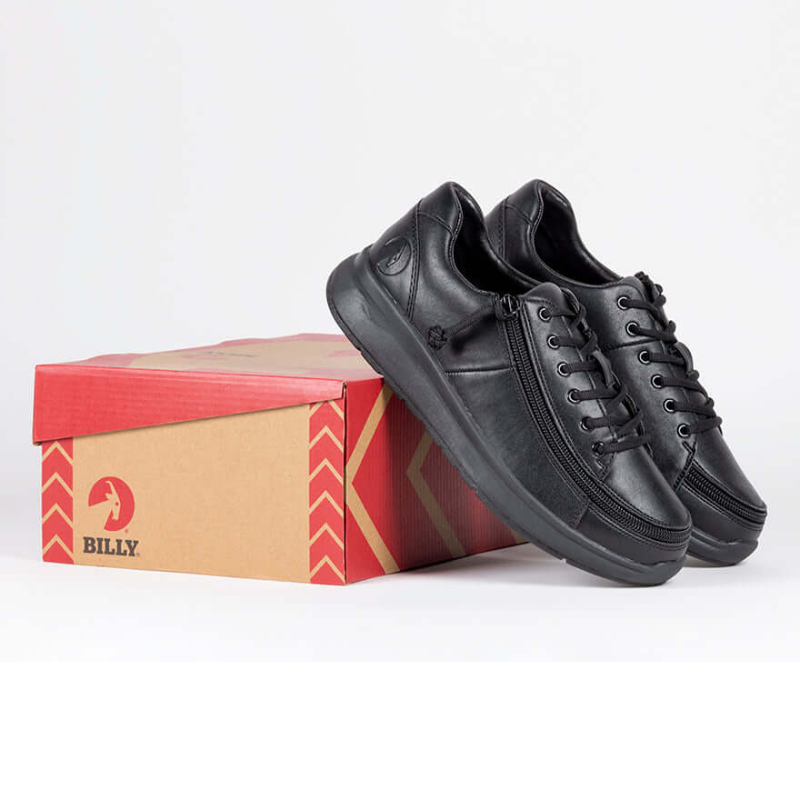 Women's Black to the Floor BILLY Work Comfort Lows (CPMA Approved) -Shoekid.ca