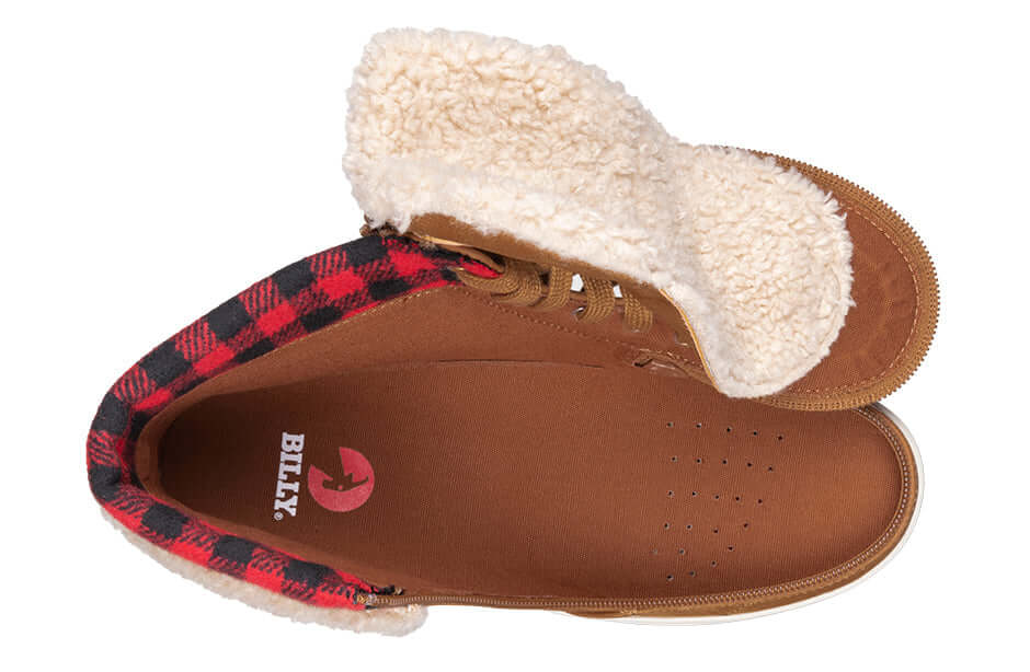 Women's Cognac BILLY Cuffs -Shoekid.ca