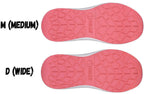 Women's Pink Marble BILLY Sport Inclusion Athletic Sneakers -Shoekid.ca
